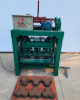 Machine à fabriquer des briques semi-automatique de type 4-35 pour usine de production de briques, pour la construction de bâtiments commerciaux et résidentiels