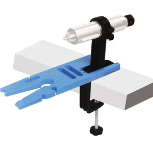 Bench Pin Clamp V-Slot C-Clamp Mount Table Workbench Jewelers Tool Fixtures for Table Saw for Work on Your Workbench Table