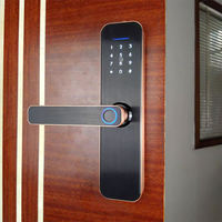 Cerradura Inteligente Electrónica con Wifi para el Hogar, Apartamento u Hotel, con App Tuya, Contraseña Biométrica, Huella Digital y Código, Nueva Versión Mejorada