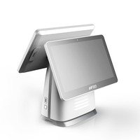 Caisse enregistreuse professionnelle pour la restauration, les salons de thé et les animaleries, Intel i5, écran tactile capacitif 10 points, 4 Go DDR3, 128 Go SSD, double système d'exploitation