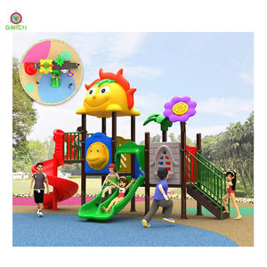 Laberinto tema Kiddie's Wonders colorido Parque Playhouse niños parque infantil toboganes de plástico al aire libre niños Parque de Atracciones equipo - Product Image 1