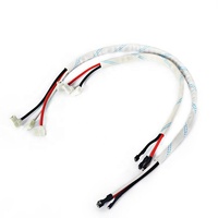 Cable Divisor de Alimentación SATA Premium de 18AWG, Adaptador de 1 a 2 de 6 Pines para GPU, para Motocicletas, Equipos de Minería y Tarjetas Gráficas