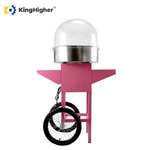 कार कवर और पहियों के साथ मोबाइल वाणिज्यिक कपास कैंडी मशीन आउटडोर घटनाओं और विक्रेता उपयोग के लिए इलेक्ट्रिक कैंडी फ्लॉस निर्माता - Product Image 6