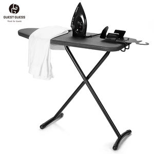 Organizador de tabla de planchar de Hotel de diseño patentado personalizado profesional giratorio de 360 grados de Color gris negro elegante - Product Image 1