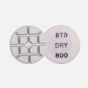 Bontai 3 inç elmas parlatıcı disk reçine kuru parlatma pedleri beton parlatma zemin - Product Image 2