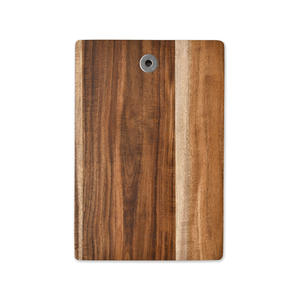 Legno di Acacia tagliere quadrato con burro e formaggio coltelli lavabili in lavastoviglie inciso a Laser 1.5cm di spessore pezzo unico domestico - Product Image 5