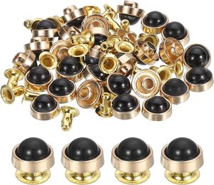 Uxcell Kit de Rivets en Cuir Turquoise (mm) – Rivets Rapides et Clous pour Artisanat DIY, Cuir, Tissu, Vêtements, Sacs et Ceintures - Product Image 1