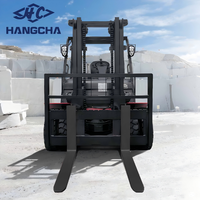 Chariot élévateur diesel industriel Hangcha série XF 5t/6t/7t avec frein humide pour les opérations en aciéria