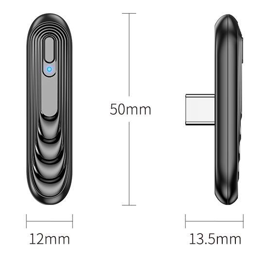 Transmisor inalámbrico tipo c BT 5,0, adaptador de Audio con conector USB C para consola de juegos/TV/PC/portátil/Playstation
