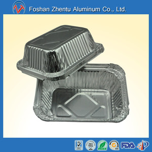 Heavy-Duty Full-Size <span class=keywords><strong>Baking</strong></span> & Cooking Recipientes Folha de alumínio descartável e tampas de plástico PET Útil para churrasco Foods - Product Image 4