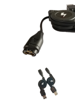Cable USB Tipo-C Retráctil Inteligente de 1M, 3A, Carga Rápida, Carcasa Metálica Trenzada, Cable de Cobre Puro, para Garmin Vivomove 3 Music, Impresora, IOS