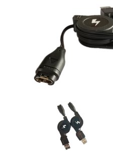 3A USB Type-C อัจฉริยะพับเก็บได้ยาว1ม. สายทองแดงแท้ชาร์จไว vomove 3 3s vivoactive 3เพลง iS/Android/ คอมพิวเตอร์ - Product Image 5