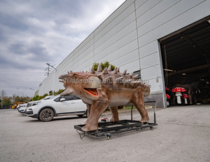 Cuộc sống-kích thước ankylosaur khủng long nhân tạo hoạt hình công viên giải trí vườn trung tâm mua sắm phiêu lưu công viên cơ sở cơ sở - Product Image 1