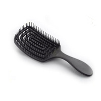 Brosse à cheveux Candy Brush, poils doux personnalisés, démêlant, brosse à cheveux de massage, brosse sèche-cheveux à air chaud, lisseur de cheveux