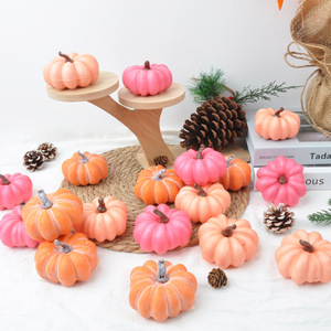 Wholesale 2026 Halloween and Thanksgiving Decorative Foam Round Faux Pumpkin Table Dining Room Accessory for Valentine's Day - Product Image 4