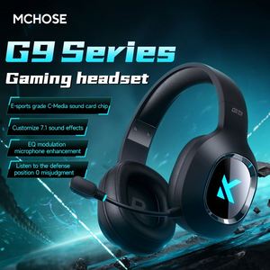 MCHOSE G9 hafif 2.4G/mavi diş kablosuz üç modlu kablolu kulaklık tip-c arayüzü ile avcılık oyun kulaklık - Product Image 6