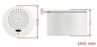 AISmartlink ESP32-S3 Boîtier d'enceinte IA intelligent avec écran LCD de 0,71 pouce, figurine robot jouet