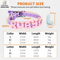 Breloques en silicone personnalisées avec logo, 26 lettres, pour collier de chien ou de chat, étanches et réglables, vente en gros, usine OEM