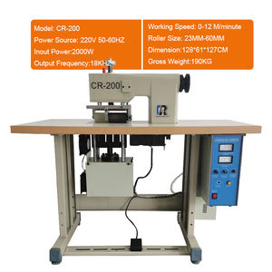 Máquina de coser ultrasónica <span class=keywords><strong>para</strong></span> cierre de encaje, inyección a mano, barata, China - Product Image 6