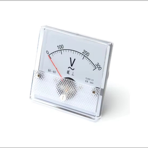 HP-80 Rechteckform Zeiger Typ Panel Spannungs messer Bewegliche Eisens truktur <span class=keywords><strong>AC</strong></span> Volt Ampere Meter - Product Image 1