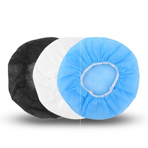 Livraison rapide, protège-écouteurs jetables en tissu non tissé de 7 cm, colorés, protecteurs, protège-écouteurs hygiéniques - Product Image 4