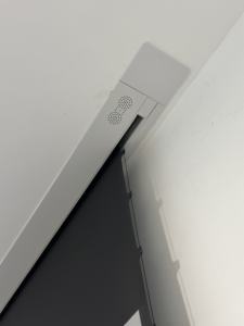 Écran de projection électrique motorisé encastré au plafond à contraste amélioré, 120 pouces, pour home cinéma, résistance à la lumière de 90 %, écran 16:9 - Product Image 3