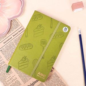 Cuaderno de Cuero PU A5 de Alta Calidad con Logotipo Grabado, Estuche Rígido para Bolígrafos, para Diario, Agenda, Libreta de Notas - Product Image 1