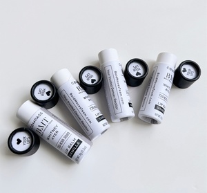 Emballage cosmétique en tube biodégradable et écologique, en carton kraft, type push-up, pour baume à lèvres - Product Image 5
