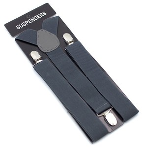 <span class=keywords><strong>Tirantes</strong></span> Ajustables para <span class=keywords><strong>Traje</strong></span> de <span class=keywords><strong>Hombre</strong></span>, 3.5cm de Ancho, 3 Clips, <span class=keywords><strong>Tirantes</strong></span> Elásticos de Poliéster con Clip en Color Sólido, para Adultos - Product Image 5