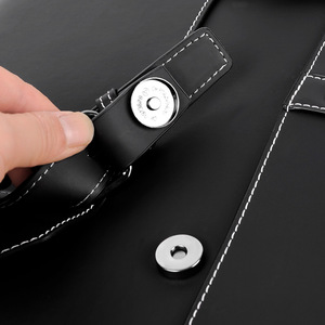 European American Retro Style PU Soft <b>Leather</b> <b>Backpack</b> <b>Large</b> Capacity Zipper Casual Fashion Computer Pack Geometric Waterproof - Product Image 2
