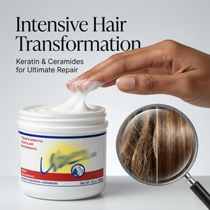 Crème Capillaire Réparatrice et Hydratante Bio aux Herbes, Protection Couleur, Traitement 2-en-1, Formule Professionnelle pour Cheveux – Vente en Gros - Product Image 4