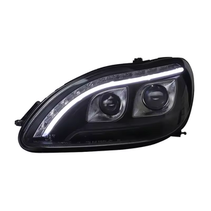 ไฟหน้ารถยนต์ LED ไฟส่องสว่างภายนอกรถยนต์ ไฟวิ่งกลางวันสำหรับ W220 ไฟหน้า W220 แผ่นสะท้อนแสงเป็น M - Product Image 3
