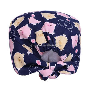 Topi scrub kura-kura ninja, tutup kepala miring unik untuk bedah hewan, tutup kepala bedah hewan - Product Image 4