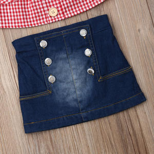 Ventes en gros de blouses pour bébés et enfants, ensembles de jeans et robes pour filles, vêtements d'été pour enfants - Product Image 4