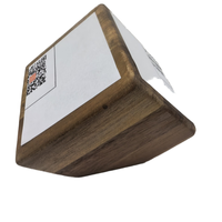 Boîte et étui magiques en bois hexagonaux écologiques avec code QR, vente directe d'usine HYL, pour Noël
