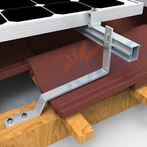 <span class=keywords><strong>Crochet</strong></span> solaire pour toit de carrelage en acier inoxydable, s'utilise pour un jardin ou jardin - Product Image 2
