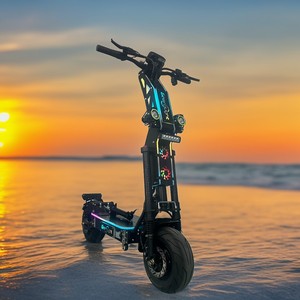 Scooter Eléctrico Plegable para Adultos G14 Potente de 72V 10000W con Neumático de Calle de 13 Pulgadas, Batería de 35ah, Autonomía de 45-65 Millas, NFC, Stock Local en EE. UU. - Product Image 1