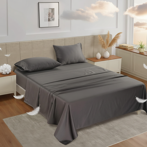 Juego de sábanas de lujo 100% algodón con bolsillo profundo - Product Image 2