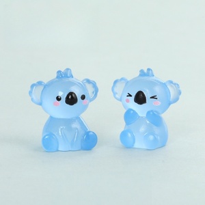Accessoires et artisanat en koala transparent lumineux bleu de haute qualité pour porte-clés en résine lumineuse Koala - Product Image 2