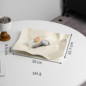 الأكثر مبيعًا صحن عالي الجودة طبق وجبات خفيفة متموجة حديث إبداعي نمط طبق للحفلات طاولة القهوة - Product Image 4