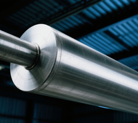 Rouleaux en acier inoxydable finition miroir - Polissage de haute précision