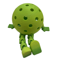 Mini cadeaux de sport périphériques pickleball transfrontaliers nouveaux porte-clés et pendentifs de sac à dos pour les sports et le divertissement