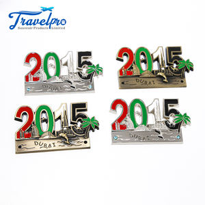 Aimants <span class=keywords><strong>de</strong></span> réfrigérateur promotionnels personnalisables autocollant <span class=keywords><strong>de</strong></span> décoration magnétique en métal pour réfrigérateur mettant en vedette Paris Hong Kong France Qatar - Product Image 3