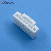 Connecteur SMT JINDA 1.25T-7-8Y 1.25mm 8 broches, boîtier de borne à sertir en nylon PA66 blanc, pour câble vers carte PCB LED, 50V