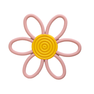 Original Ins bebé flor silicona <span class=keywords><strong>mordedores</strong></span> juguete dibujos animados grado alimenticio goma molienda palo calmante masticar juguete para bebés - Product Image 1