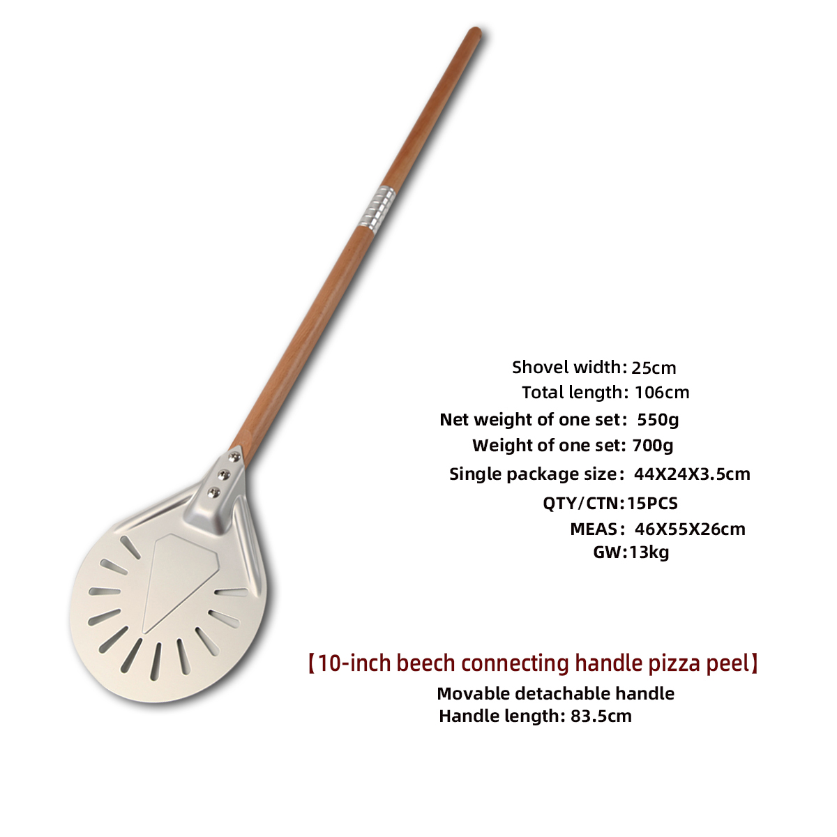 10 inch silver