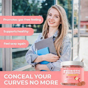 WELLBODY OEM Gommose Probiotiche per Donne, Gommose per l'Equilibrio Femminile, per un Odore Sano, con Prebiotici di Mirtillo Rosso, Vegane, 60 Pezzi - Product Image 6