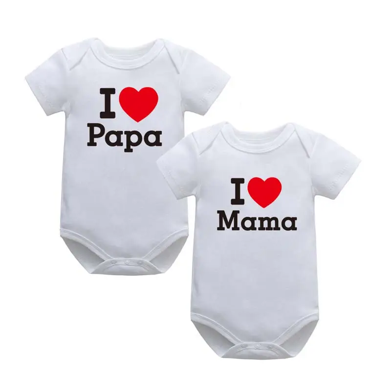 Meilleures ventes Barboteuse Papa-Maman I Love Daddy 18-24 Mois pour bébé SLBR-035