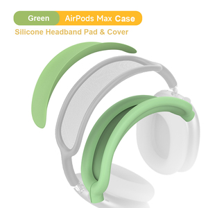 Funda protectora <span class=keywords><strong>de</strong></span> silicona para <span class=keywords><strong>Airpods</strong></span> Max Headband Pad Headband Cover para Apple <span class=keywords><strong>Airpods</strong></span> Max Earphone - Product Image 3