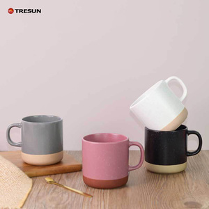 Taza de Cerámica Personalizada con Diseño Creativo TRESUN para Bodas, con Logotipo Personalizado, Apta para Lavavajillas, Taza de Café Clásica con Base Natural Sin Esmalte - Product Image 5